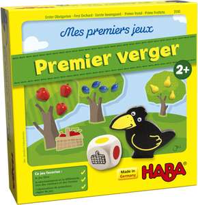 1 jouet Haba offert pour l'achat simultané de 4, 6 ou 8 produits Bledina (via ODR) - Ex : 9 paquets Blédidej + Haba Mon premier verger