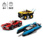 LEGO City 60395 - Le pack de véhicules de course