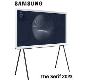 TV 65" Samsung The Serif TQ65LS01B (2023) - QLED, 4K UHD, Dalle 120 Hz, HDMI 2.1, Quantum HDR, Smart TV