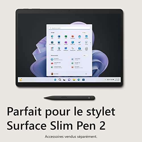 Tablette 13" Microsoft Surface Pro 9 - i5, 16 Go RAM, 256 Go SSD (1198€ pour les étudiants)