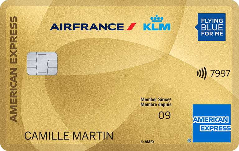[Nouveaux Clients] Carte Air France Klm American Express Gold Gratuite + 20000 miles de bienvenue sous Conditions de dépenser au moins 2000€