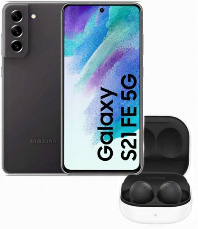 [Etudiants / Macif] Smartphone 6,4" Samsung Galaxy S21 FE 5G - 256 Go + écouteurs sans fil Galaxy Buds 2 + chargeur Samsung EP-P1300TBEGEU