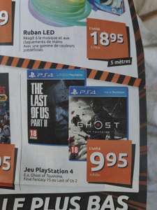 Sélection de jeux PS4 en promotion - Ex: Ghost of Tsushima (Frontaliers Belgique)
