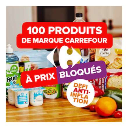 20€ offerts dès 80€ d'achats pour une première commande Carrefour Drive ou Carrefour Livré chez Vous