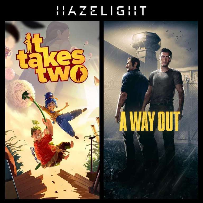 Pack Hazelight - It Takes Two + A Way Out sur PS4 et PS5 (Dématérialisé)