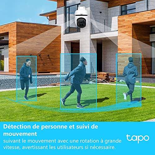 Caméra Surveillance Tapo C500 - 1080P, détecteur de mouvement, IP65