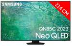 TV 85" Samsung Neo QLED TQ85QN85C + barre de son Samsung HW-Q60B (Via ODR 1000€)