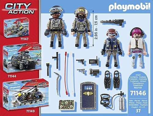 Playmobil 71146 Equipe des Forces spéciales avec Bandit (via coupon)