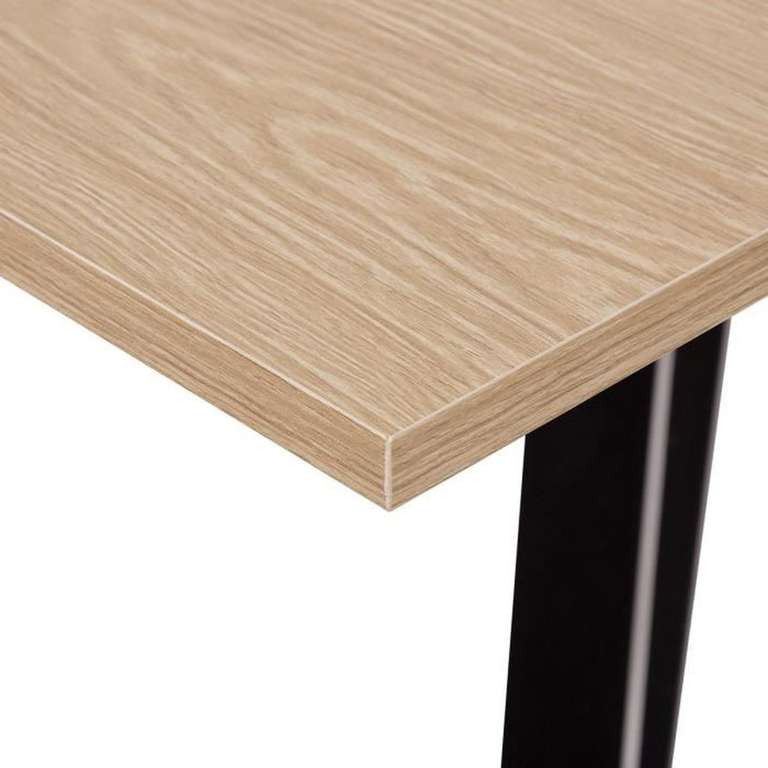 Table à manger style scandinave Starlight - 6 à 8 personnes, 160 x 90 x 75 cm