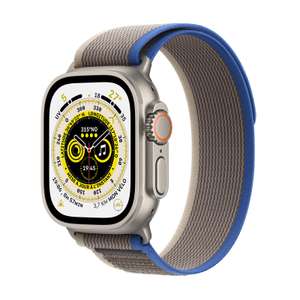 Montre connectée Apple Watch Ultra Serie 1 49 mm - S/M, Gris/Bleu