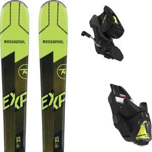 Ski adulte Rossignol Experience 84 Ai (Jaune) + Fixations NX 12 Konect GW B90 (Jaune/noir) - Tailles 152, 176, 184