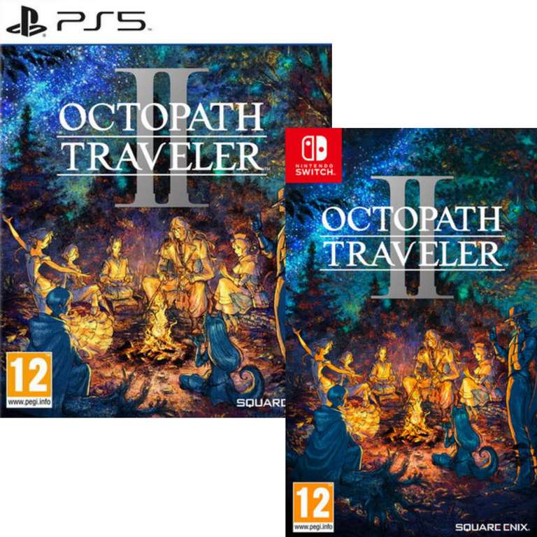 Octopath Traveler II sur PS5 ou PS4 (34,99€ sur Nintendo Switch)