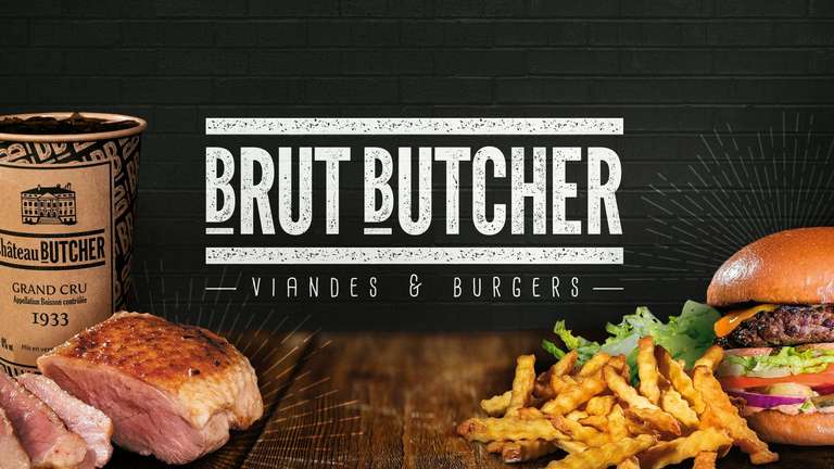 [Étudiants] 50% de remise sur l’ensemble des plats Brut Butcher d’une même commande