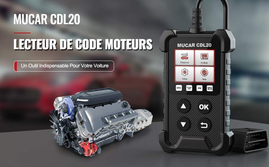 Valise de diagnostic Mucar CDL20 pour Automobile - OBD2 (Via Coupon -  Vendeur tiers) –