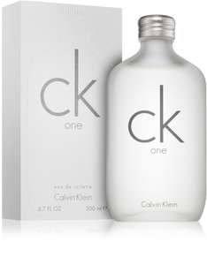 Eau de toilette mixte Calvin Klein CK One - 200 ml (300 ml à 41,20€)