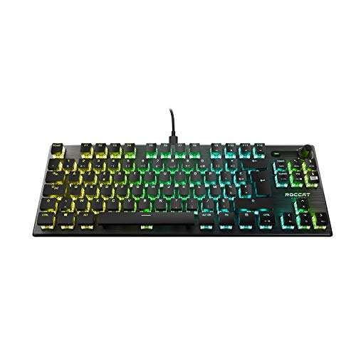 Clavier optique compact Roccat RVB Vulcan TKL Pro - Occasion, comme Neuf
