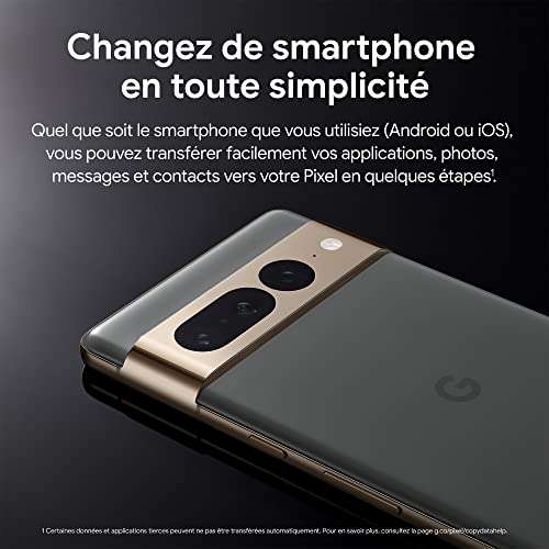 [Clients RED by SFR] Smartphone 6.7" Google Pixel 7 Pro 5G - 128 Go (via ODR 70€ sur facture + reprise de 131€ parmi un tel éligible)