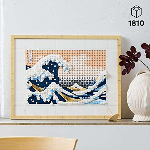[Prime] Jeu de construction Lego Art Hokusai – La Grande Vague 31208