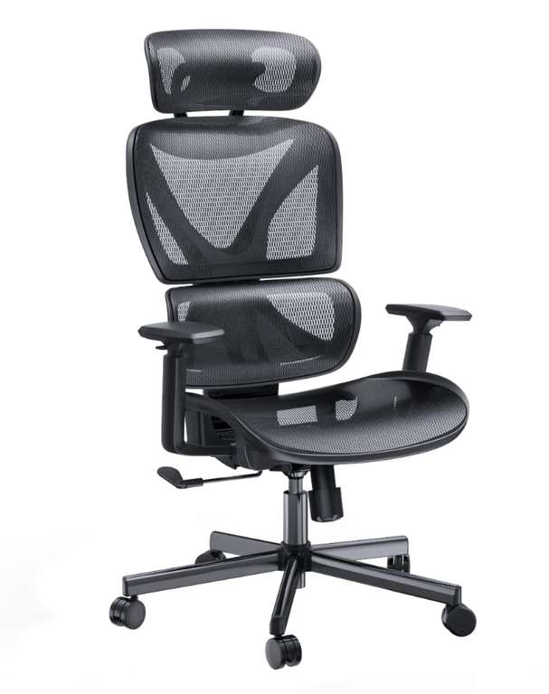 Chaise De Bureau Sihoo Soutien De La Taille Réglable Et Respirant Gris à  Prix Carrefour