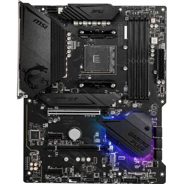 Processeur AMD Ryzen 7 5800X - 3,8/4,7 GHz + Carte mère MSI MPG B550 Gaming plus - ATX