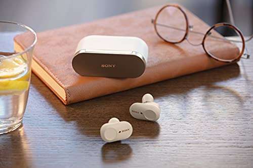 Écouteurs sans fil Bluetooth à réduction de bruit active Sony WF-1000XM3 - argent (Occasion - Comme Neuf)