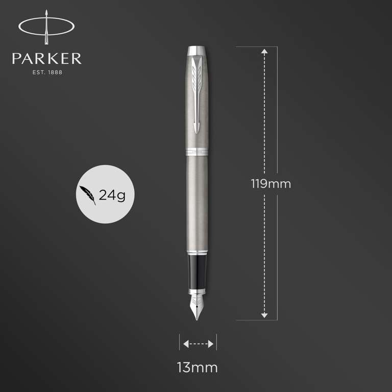 Parker IM Stylo Plume Rituels d'écriture Gris Parker IM Stylo Plume Rituels d'écriture Gris