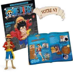 Pack Fascicule + Figurine Monkey.D.Luffy Capitaine de l'Équipage de Chapeau de Paille (Abonnement Sans Engagement)