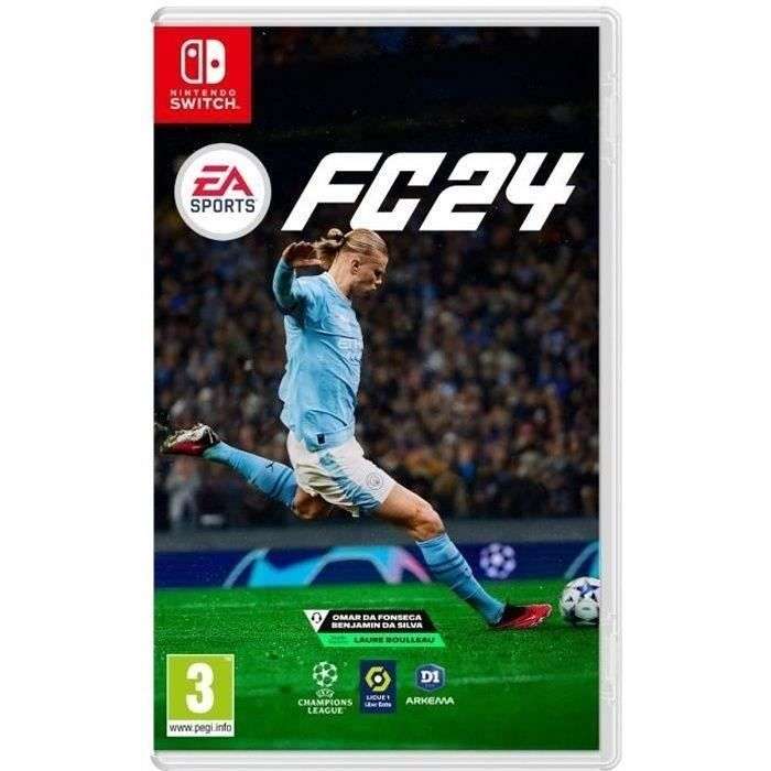 EA Sports FC 24 sur Nintendo Switch (+14.99€ en bon d'achat pour les CDAV)
