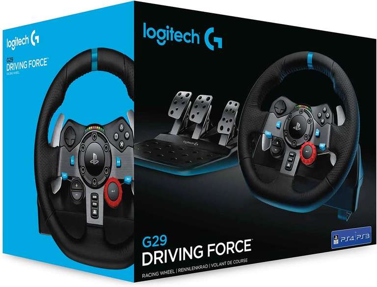 Volant de Course Logitech G29 / G920 Driving Force avec Pédales (via coupon)