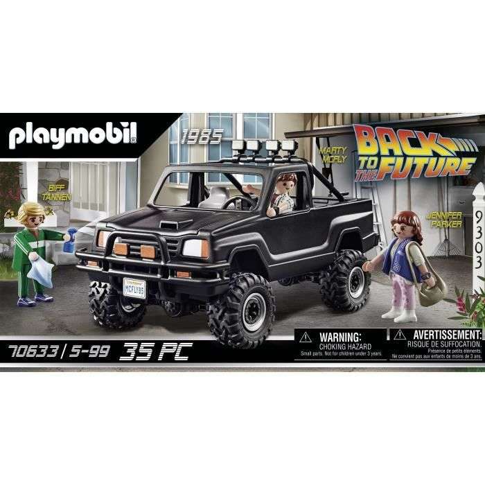 Jouet Playmobil : Le Pick-up de Marty (70633)