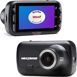 Dashcam NextBase 222 - Full HD 1080p/30 fps, grand-angle 140°