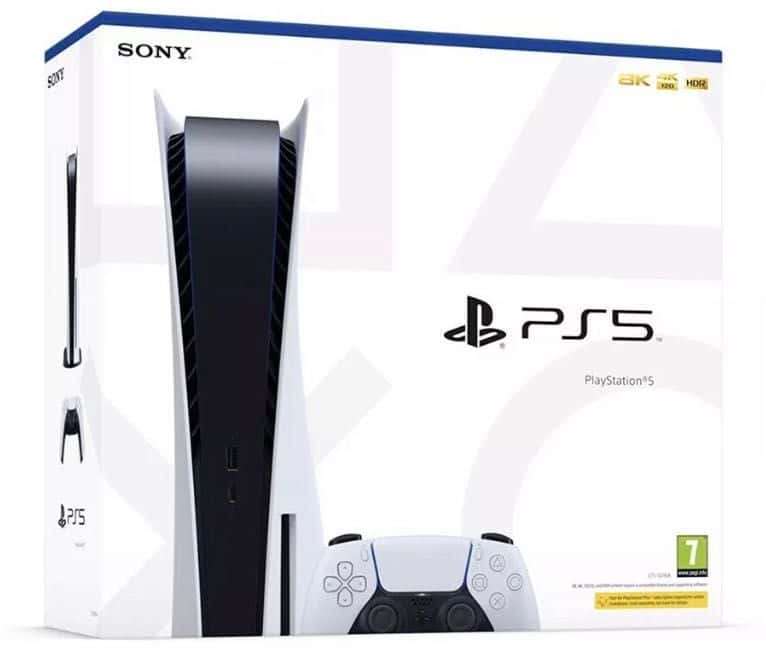 Console Sony PlayStation 5 (PS5) - Edition Standard (+ 26.50€ en Rakuten Points)