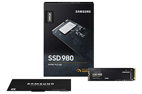 SSD interne M.2 NVMe Samsung 980 (MZ-V8V500BW) - 500 Go, PCIe 3.0