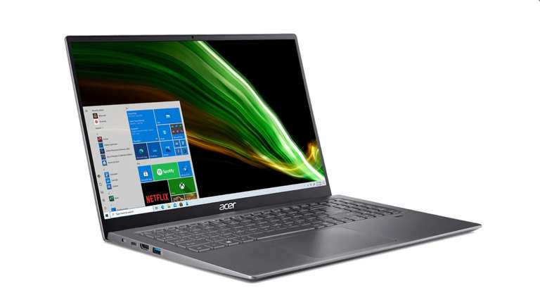 PC Portable 16,1" Acer Swift 3 SF316-51-75VJ - FHD IPS, i7-11370H, 16 Go de RAM, 512 Go de SSD, Windows 11