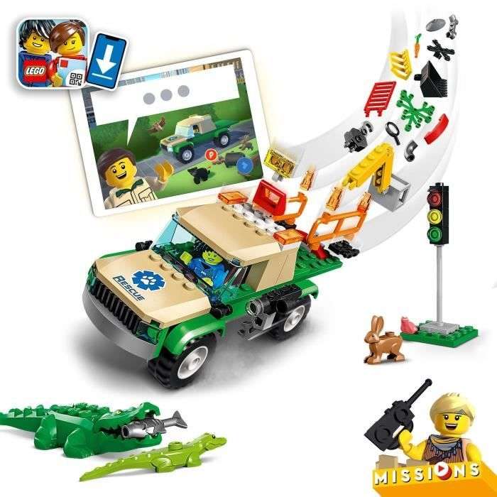 Jouet Lego Missions de Sauvetage des Animaux Sauvages