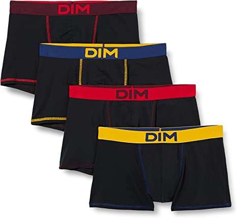 [Prime] Lot de 4 boxers Dim pour Homme - Tailles M, L et XL