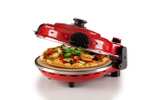 Mini four à Pizza Ariete 919 - 1200W, 5 Niveaux de cuisson - Rouge