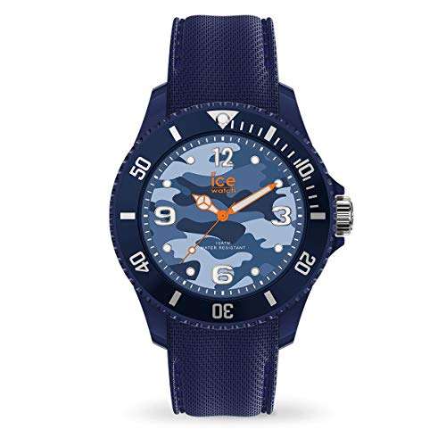 Montre Bleue Mixte avec Bracelet en Silicone Ice-Watch - Bastogne Blue (016293)