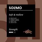2 paquets d'1 Kg de Solimo Café en grains 100% Arabica - 2 x 1 Kg, Certifié Rainforest Alliance