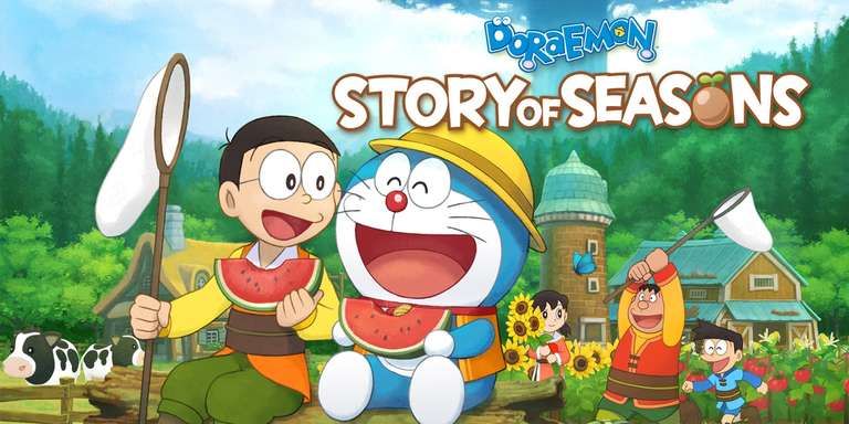 Sélection de jeux Story of Seasons en promotion - Doraemon Story of Seasons sur Nintendo Switch (Dématérialisé)