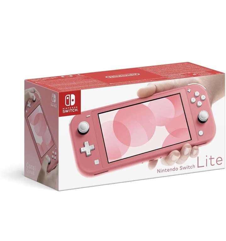 Console Nintendo Switch Lite Corail (Occasion, comme neuf)