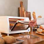 Mini-four électrique Cecotec Bake&Toast 1000 - fonction grill, Blanc, 800W, 10 L