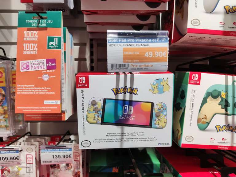 Split Pad Compact Hori pour Nintendo Switch