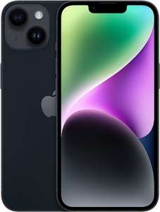 Smartphone iPhone 14 6.1 pouces, 256Go couleur Minuit ( via 250€ de remise immédiate ) - Auchan Chasseneuil-du-Poitou (86)