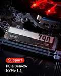 SSD Interne Lexar NM790 4 To, M.2 2280 PCIe Gen4x4 NVMe 1.4 (Vendeur Tiers)
