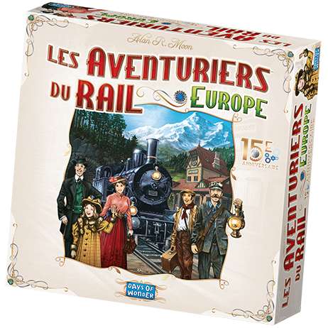 Jeu de société Les aventuriers du rail Europe (édition collector - 15e anniversaire)
