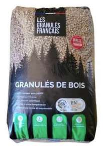 Pellets de bois Les granulés français (15kg) - Brico Dépôt Saint Herblain (44)