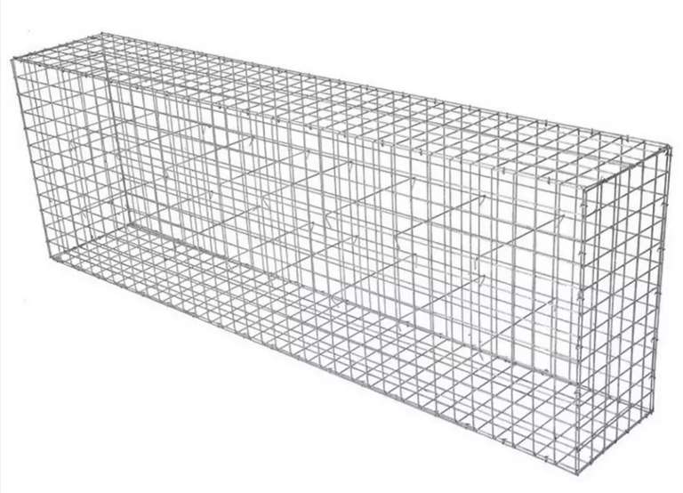 Cage Gabion Décor Cube - 120 x 60 cm (cloture-discount.fr)