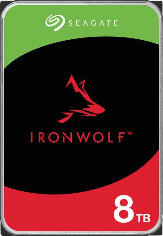 Disque dur interne 3.5" Seagate IronWolf (ST8000VN004) 8 To - 7200 tr/min, 256Mo