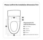Bidet toilette japonais Smartmi avec séchage ! + Télécommande